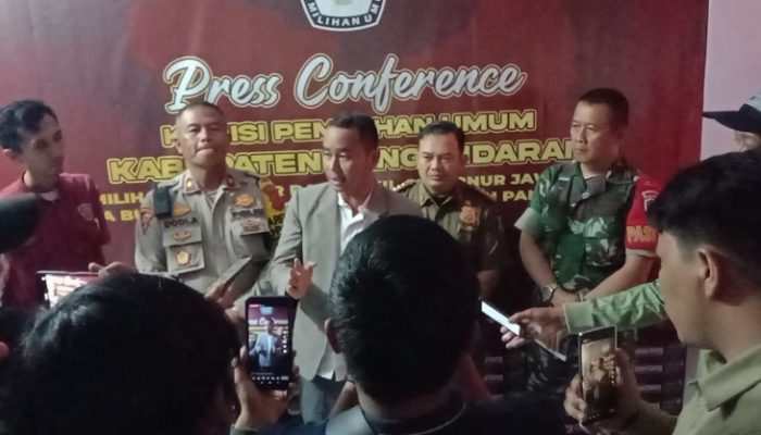 KPU Pangandaran Gelar Rakor Pengamanan Jelang Pendaftaran Pasangan Calon