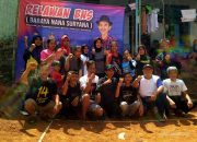 Emak-Emak Semarakkan HUT RI ke-79 dengan Turnamen Voli di Kota Banjar