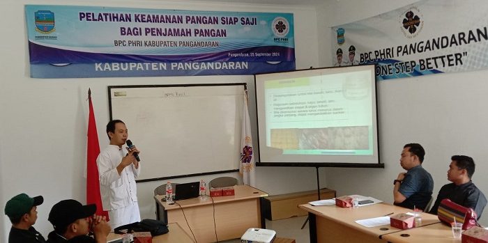 PHRI Pangandaran Gelar Edukasi Kuliner untuk Dorong Standar Kesehatan dan Kualitas Makanan