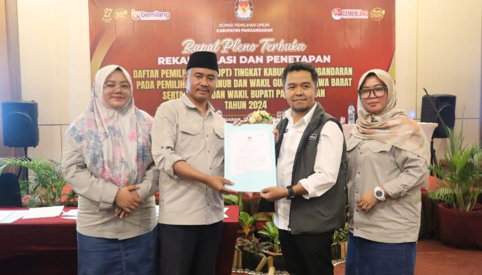334.425 Pemilih Masuk DPT Pilkada 2024 di Pangandaran