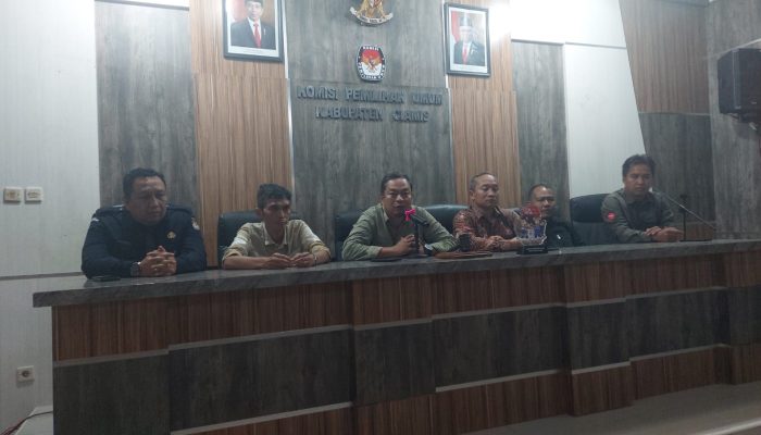 KPU Ciamis Tetapkan Herdiat – Yana, Lawan Kotak Kosong di Pilkada 2024