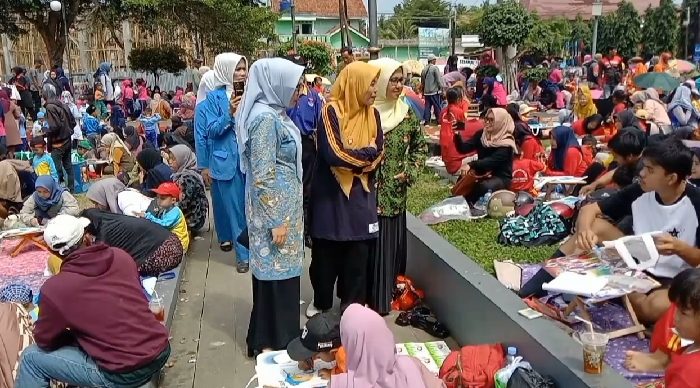 Lomba Parenting Mewarnai Dukung Generasi Emas 2050 di Pangandaran