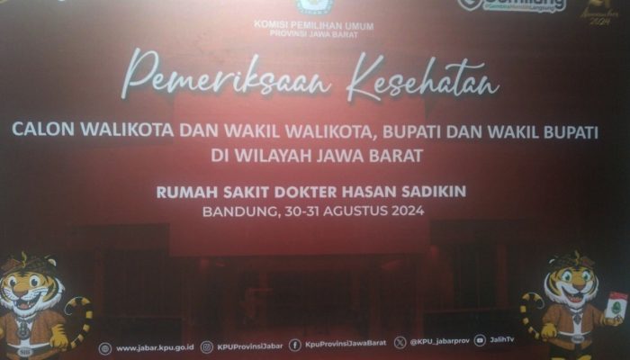 KPU Kota Banjar Tunggu Hasil Pemeriksaan Kesehatan Paslon dari RSHS Bandung