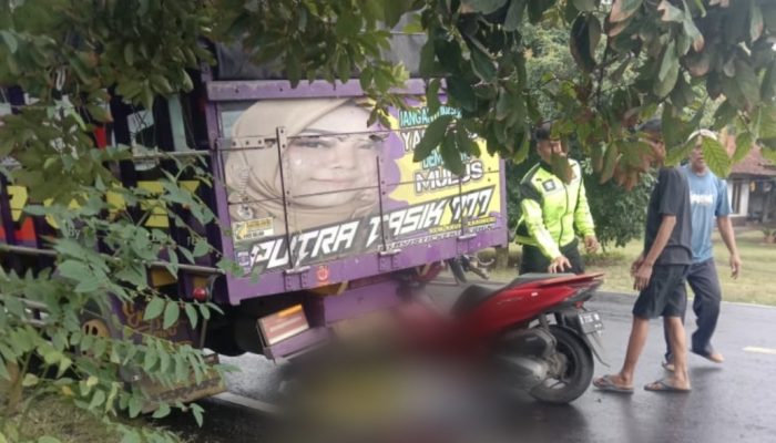 Innalillahi! Seorang Perawat di Pangandaran Tewas Usai Tabrak Truk