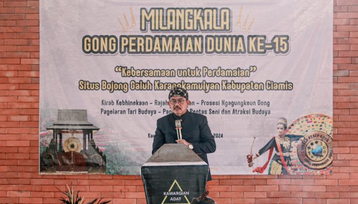Perayaan Milangkala Gong Perdamaian Dunia ke-15, Ciamis Gaungkan Pesan Perdamaian