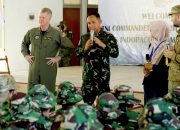 Beginilah Momen Kedekatan Panglima TNI Bersama Pasukan Multi Nasional