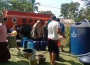 Kemarau Panjang Landa Pangandaran, BPBD, TNI dan Polri Distribusikan Air Bersih