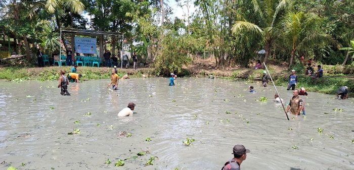 Strategi Kreatif Paslon HUDANG 02: Ngobeng Balong Hidupkan Tradisi di Pilkada Pangandaran 2024