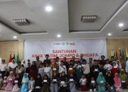 LAZISMU Kota Banjar Santuni 112 Anak Yatim, Jompo, dan Duafa Rayakan Milad Muhammadiyah