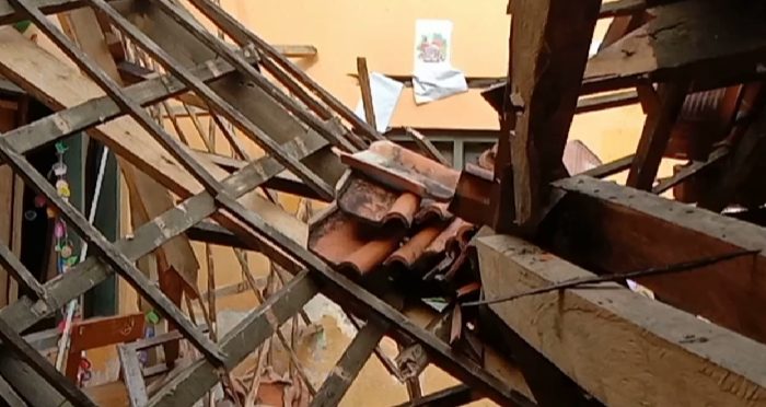 Ruang Kelas di SDN 1 Cibenda Ambruk, Disdikpora Siap Prioritaskan Perbaikan