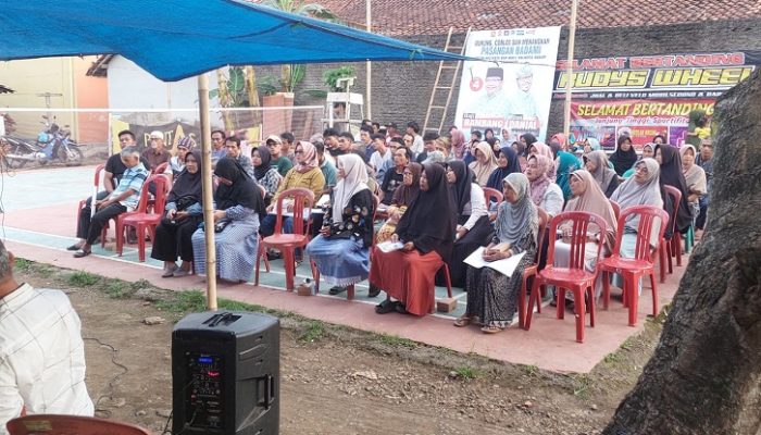 Calon Walkot Banjar Bambang Hidayah, Gelar Kampanye dan Silaturahmi di Lingkungan Cimenyan