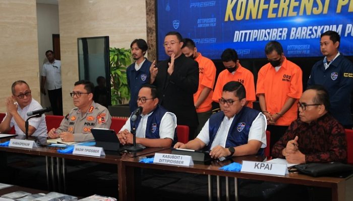 Kejar Kejahatan Digital, Dittipidsiber Polri Ringkus Pengelola Situs Porno Anak di Pangandaran
