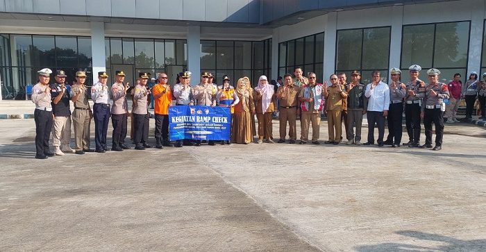 Polres Banjar dan Kementerian Perhubungan Kembali Gelar Gelar Ramp Check di Terminal Type A 