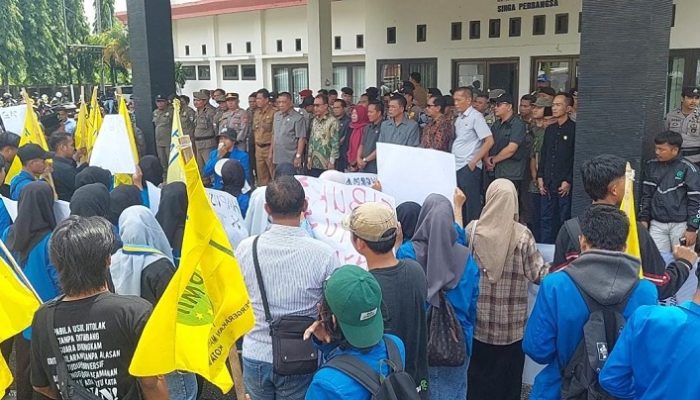 PMII Kota Banjar Gelar Aksi Demo Peringati Hakordia, Ini Tuntutannya