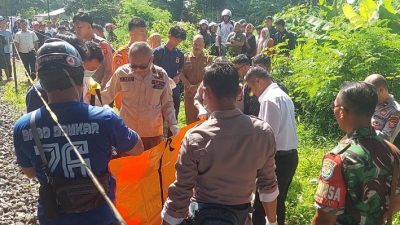 Siswa SMPN 5 Banjar Tewas Tertabrak Kereta Api di Jalan Pintusinga