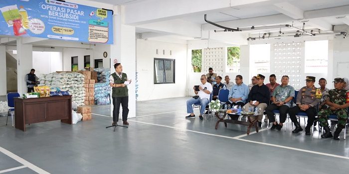 Sekda Kabupaten Bogor Tinjau Langsung Kegiatan Operasi Pasar Bersubsidi