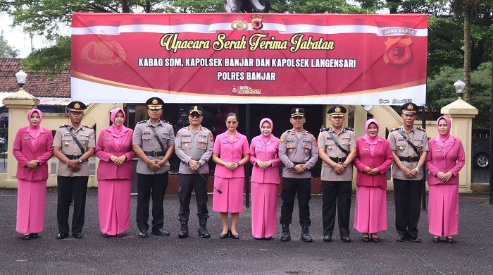 Polres Banjar Gelar Sertijab Pejabat Utama, Begini Ungkapan Kapolres