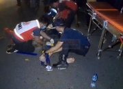 Kecelakaan Tunggal di Jalan Kapten Jamhur, Almenda Luka Parah
