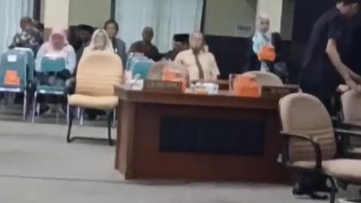 Hujan Deras Bongkar Buruknya Fasilitas Gedung DPRD Kota Banjar