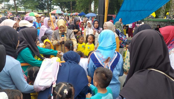 Gebyar Senam PAUD dan Lomba Menari Meriahkan Kota Banjar