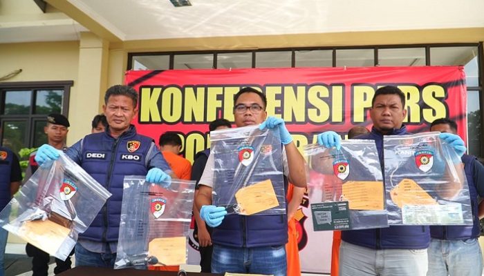 Polres Banjar Berhasil Ungkap Kasus Penggelapan Mobil