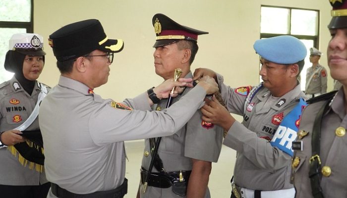 AKP Firman Hidayat Resmi Gantikan AKP Otong Rustandi sebagai Kasat Lantas Polres Banjar