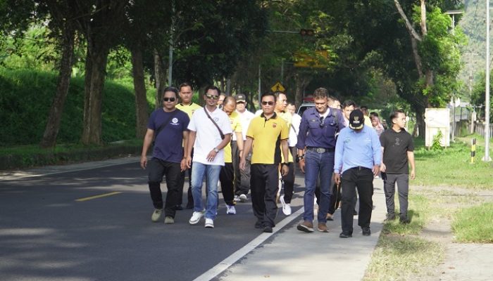 Peringati May Day, Polres Banjar Kolaborasi dengan Buruh dan Pemkot Gelar Jalan Sehat & Baksos
