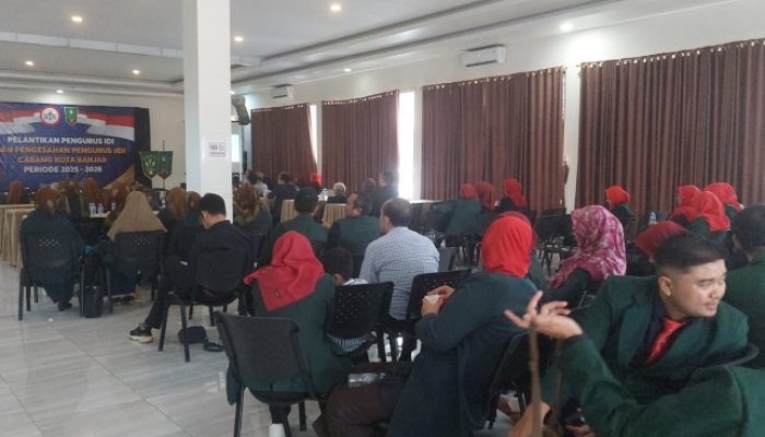 Pengurus IDI dan IIDI Cabang Kota Banjar Periode 2025-2028 Resmi Dilantik