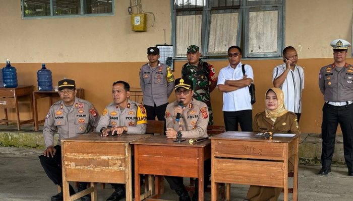 Kapolres Banjar Pantau SMKN 2 Jelang Kelulusan, Imbau Siswa Hindari Konvoi dan Knalpot Brong