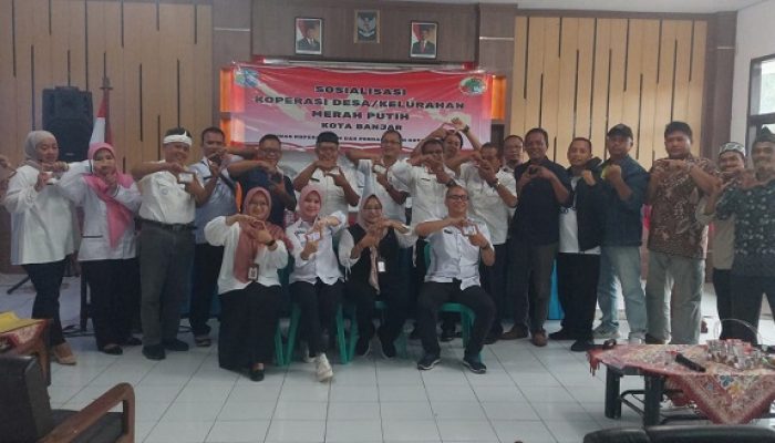 Dinas Koperasi UKM dan Perdagangan Kota Banjar Gelar Sosialisasi Merah Putih