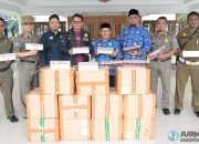 Satpol PP Banjar Bersama Bea Cukai Tasikmalaya Amankan 44 Ribu Batang Rokok Ilegal