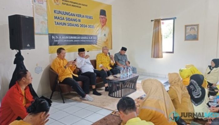 Agun Gunanjar Serap Aspirasi Warga Kota Banjar Saat Reses Masa Sidang III