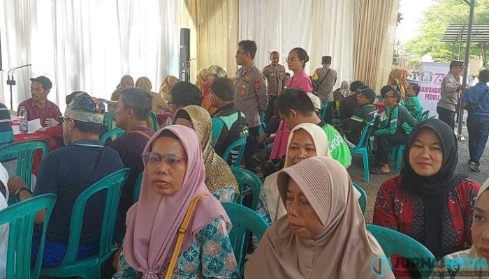 Polres Banjar Gelar Bakti Kesehatan dan Sosial Sambut Hari Bhayangkara 2025