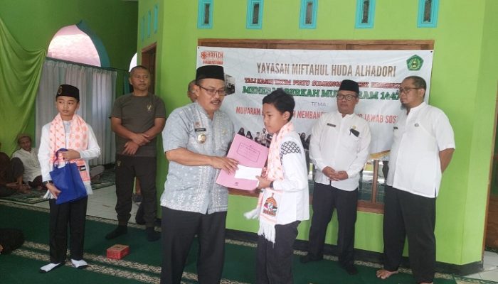 Wakil Wali Kota Banjar Hadiri Penyaluran Donasi Peduli Tali Kasih untuk Anak Yatim Piatu