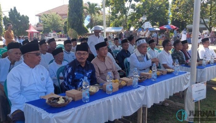 Peringati Tahun Baru Hijriah, Kecamatan Langensari Gelar Kirab Tumpeng dan Dakwah Wayang