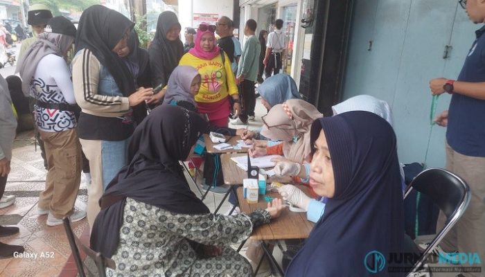 Dinkes Banjar Gelar Pemeriksaan Kesehatan Gratis Disambut Antusias Warga