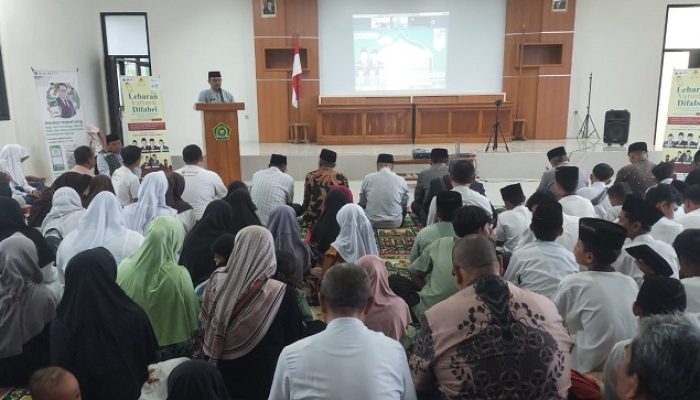 Kemenag Kota Banjar Gelar Lebaran Yatim dan Disabilitas, 250 Anak Terima Santunan