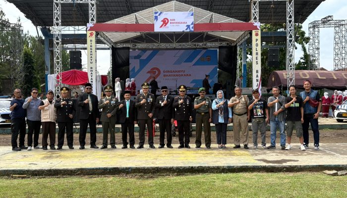 Suasana Hangat Iringi Syukuran Hari Bhayangkara ke-79 di Kota Banjar