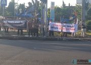 Ratusan Warga Gelar Aksi Damai Dukung Palestina di Alun-Alun Kota