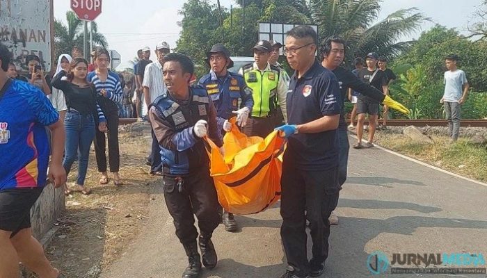 Diduga Tak Dengar Peringatan, Pria di Banjar Tewas Dihantam Kereta Api
