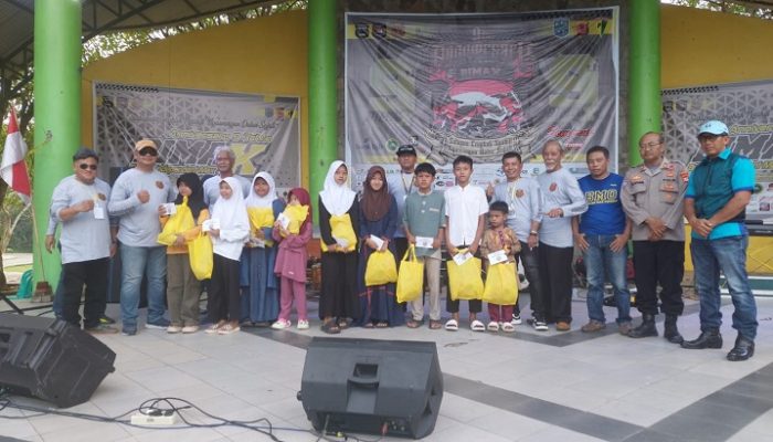 Peringati Aniversari ke-9, BIMAX Banjar Independen Gelar Aksi Sosial dan Santunan