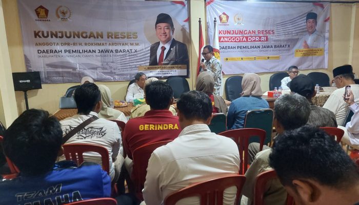 Anggota DPR RI H.  Gelar Reses, Bahas Program VIP dan Rutilahu