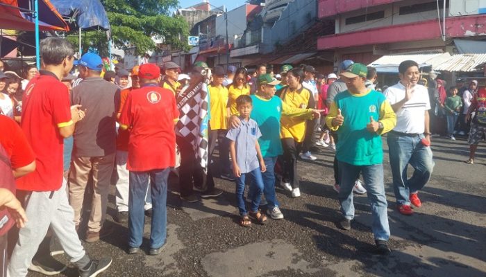 Jalan Santai Kerukunan Warnai Peringatan Harlah Nabi Khongcu ke-2576 di Kota Banjar