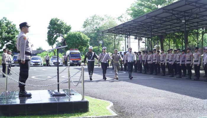 Polres Banjar Gelar Apel Pasukan Operasi Zebra Lodaya 2025, Kapolres Tekankan Pentingnya Humanis di Jalan Raya