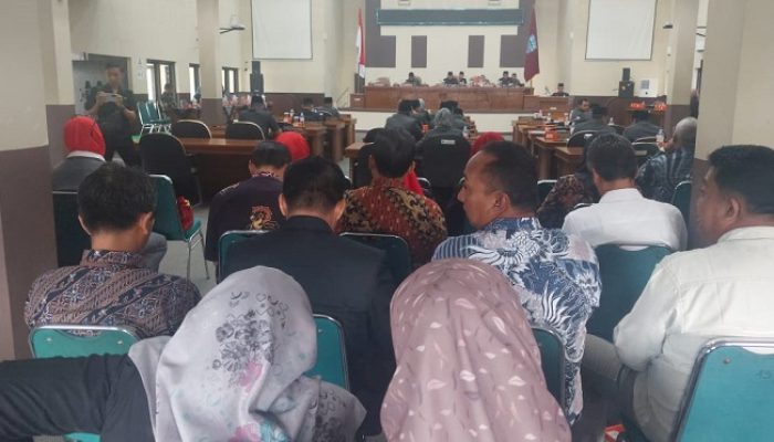DPRD Kota Banjar Gelar Rapat Paripurna, Empat Raperda Masuk Pembahasan Utama