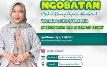 Dukungan Nutrisi Optimal Pasien Penyakit Paru Obstruktif Kronik