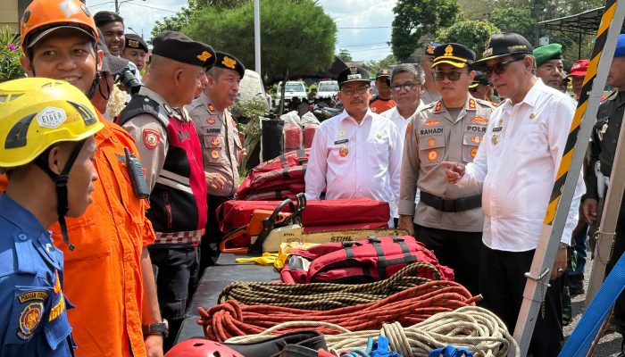 Polres Banjar Gelar Apel Kesiapan Tanggap Darurat Hadapi Bencana Hidrometeorologi
