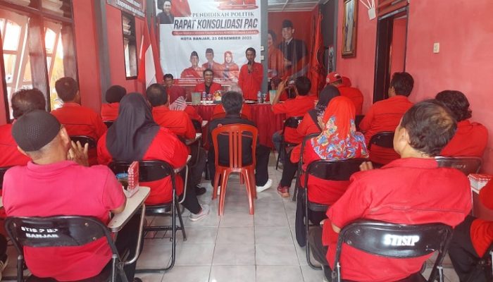 DPC PDI Perjuangan Banjar Gelar Pendidikan Politik, Perkuat Soliditas Struktur Partai