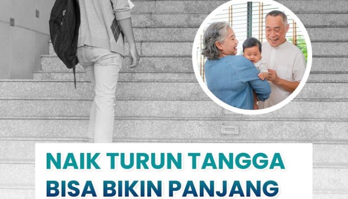 Naik Turun Tangga Bisa Bikin Panjang Usia, Begini Penjelasan Versi RSUD Pandega