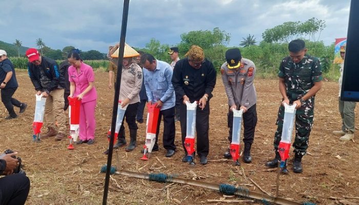 Penanaman Jagung Serentak, Polres Banjar Pererat Kolaborasi Lintas Sektor